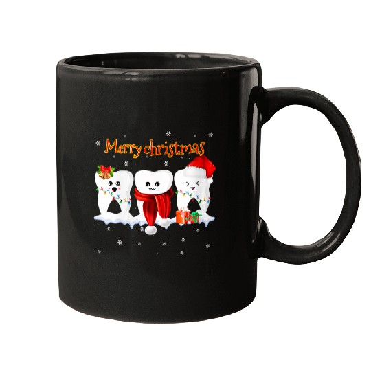 Merry Christmas Dental Assistant Dental Squad Oh Dentistree Mugs
