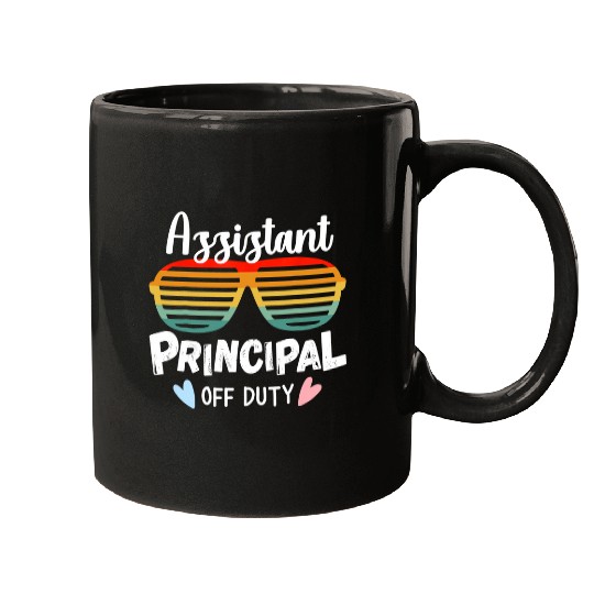 Assistant Principal Off Duty Sunglasses Beach vintages Retro Mugs