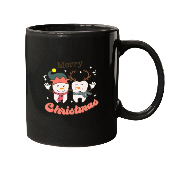 Merry Christmas Dental Squad Christmas dentists Oh Dentistree Mugs