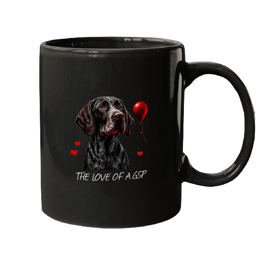 German Shorthair Pointer Funny GSP Mom 2 Mugs