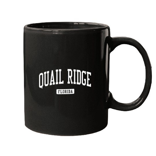Quail Ridge Florida FL vintages Athletic Sports Design 21 Mugs
