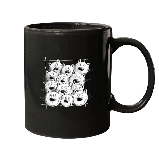 Funky Cat Team For Cat Lover Cat Mom Cat Dad Mugs