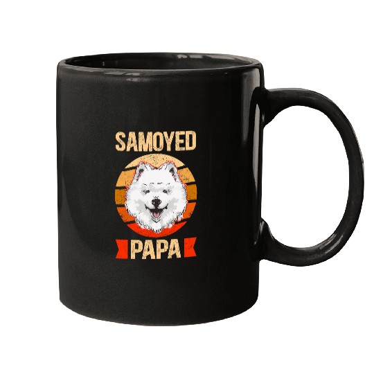 Dog Samoyed Mens Samoyed Papa Samoyeds Dog Owner Samoyed Mugs