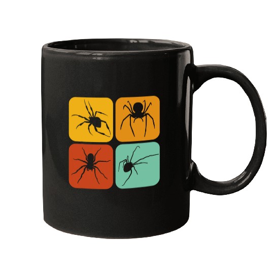 Retro Spiders I Aesthetic I Spiderweb I Spider Mugs