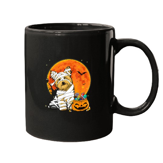 Funny Yorkie Dog Halloween Costume Dog Lover 120 Mugs