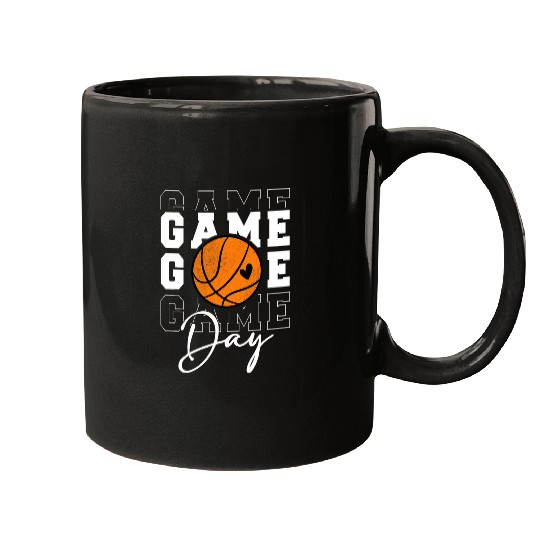 Game Day Basketball For Youth Boy Girl Basketball Mom Mugs