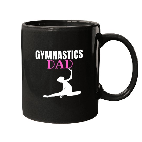 Funny gymnastics dad love daughter cool for fathers Mugs