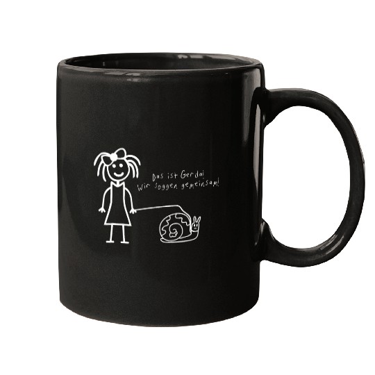 Snail Sport Running 2Das Ist Gerda Wir Joggen Gemeinsam Mugs