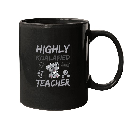 Highly Koala Teacher cute animal wildlife for Koala lover Mugs