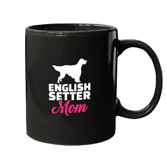 English Setter mom Mugs