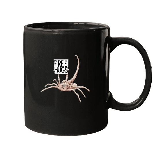 frees Hugs Alien Mugs