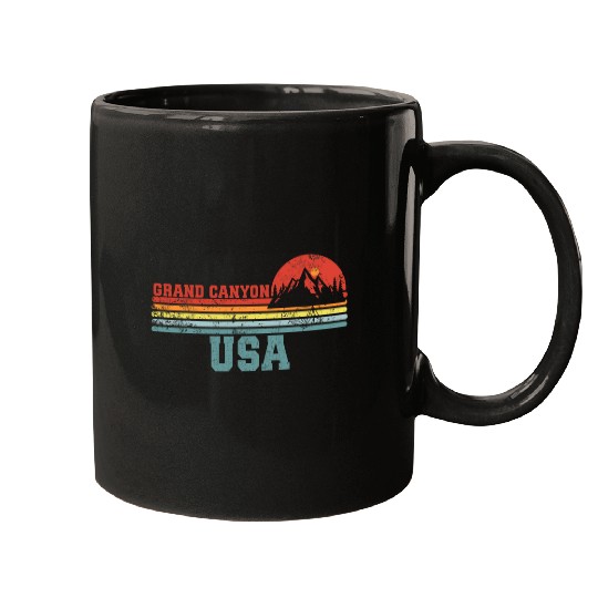 Funny Campings for Men Grand Canyon National Park USA Mugs