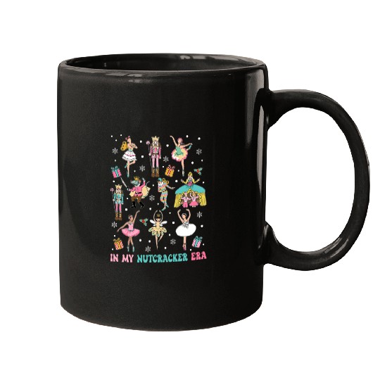 In My Nutcracker Era Pink Nutcracker Ballet Squad Christmas Mugs