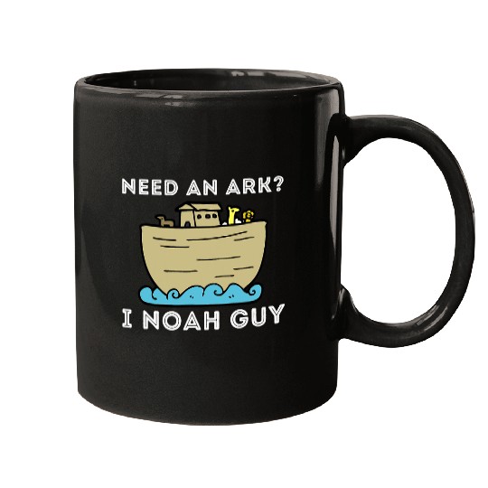 Christian Need An Ark I Noah Guy Funny Christian Bible Jesus394 Christ Mugs