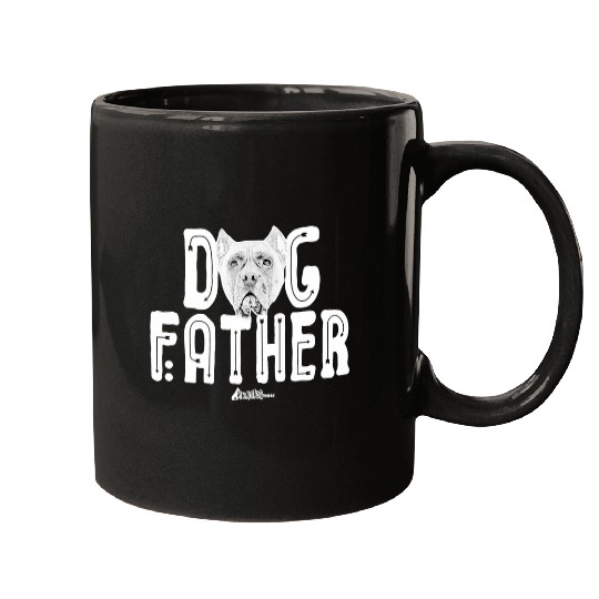 Dog Father Cane Corso Top Cute Fur Baby Dog Lover Mastiff Mugs