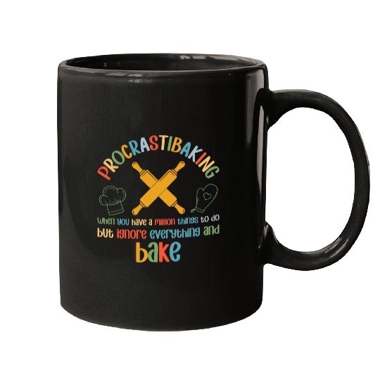 Funny Bread Baker Chef Baking Definition Procrastibaking Mugs