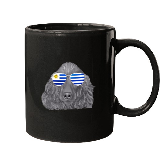 Cocker Spaniel Dog Uruguay Sunglasses Mugs