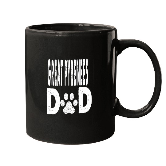Great Pyrenees DAD Dog Owner Gift Mugs