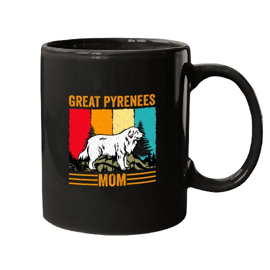 Great Pyrenees Mom Tees vintages Great Pyrenees Lover Mugs