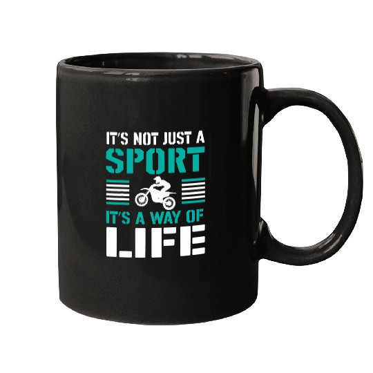 Dirt Bike Rider Quote Great Motorcycle Lover Motocross Mugs