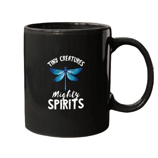 Nature Insect Dragonfly Tiny Creatures Mighty Spirits Mugs