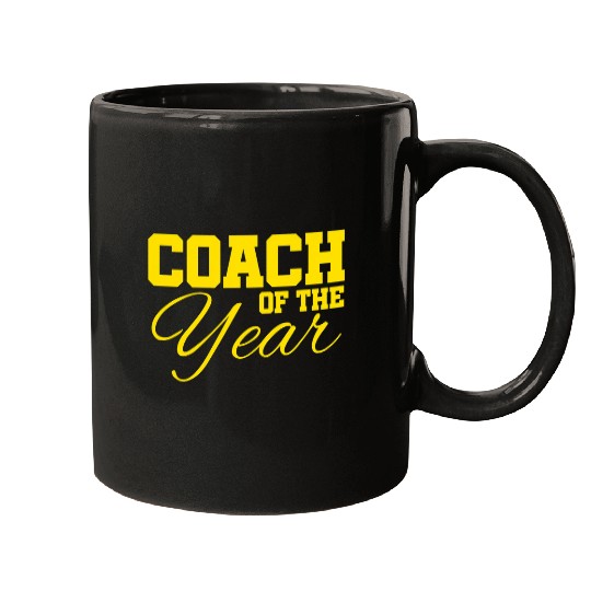 Coachs Of The Year Sports Team Appreciation Thank You 2 Mugs