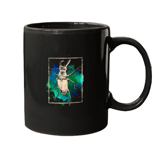 Stag Beetle Insect Animal Mugs