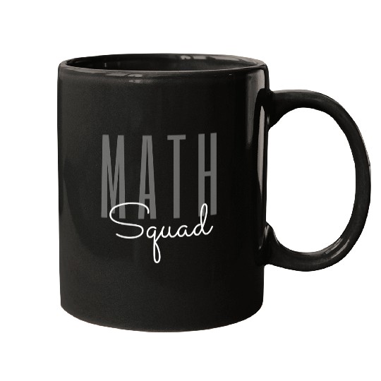 Math Squad Math Coachs Math Teacher 21 Mugs