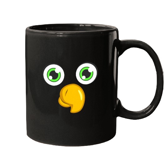 Parrot Funny Animal Lazy DIY Costume Easy Halloween 2 Mugs