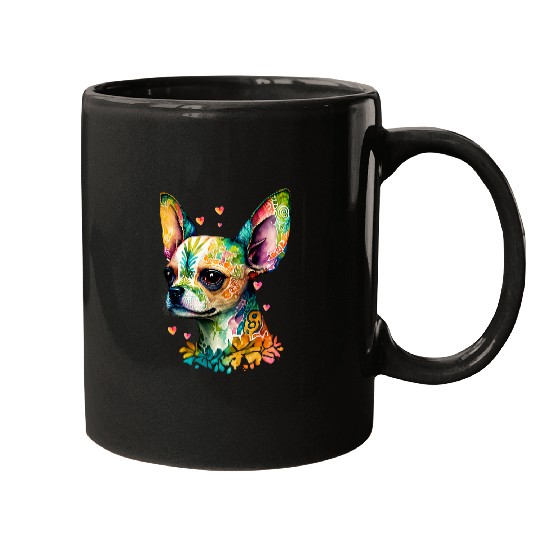 Chihuahua Dog Cinco de Mayo Mexican Festival Fun Mugs