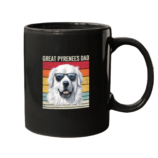 Great Pyrenees Dad Mugs