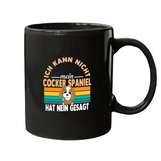 Cocker Spaniel Charles Mugs