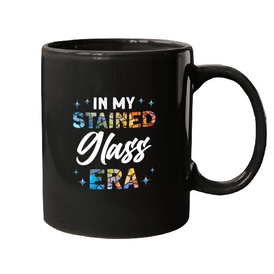 Funny stained glass art and stained glass artist 1 Mugs