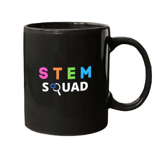 STEM Squad Science Technology Engineering Math Steminist Mugs