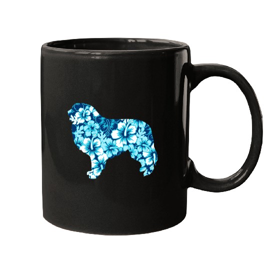 Great Pyrenees Aloha Hawaiian Dog Mugs