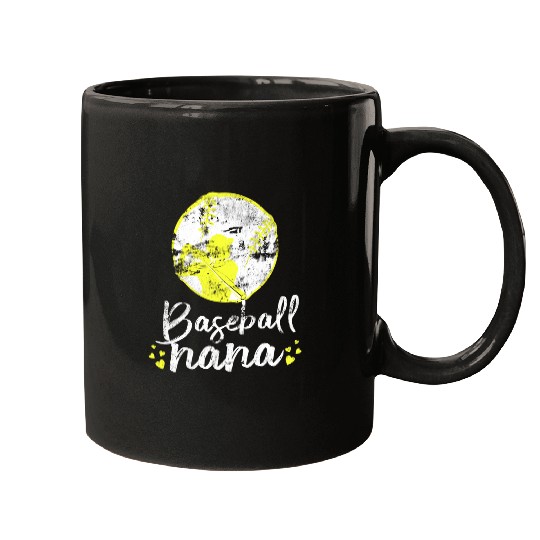 softball nana grandma softball t women Mugs