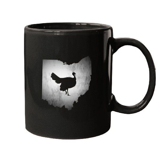 Turkey Hunting Thanksgiving Day Happy Turkey Day Costume Mugs
