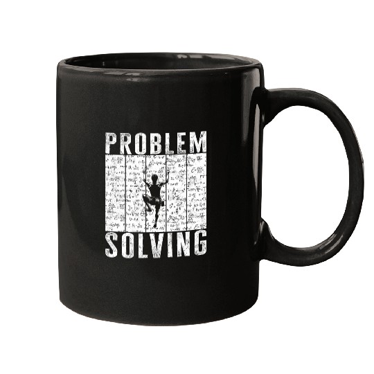 Problem Solving Math Bouldering Climber Rock climbing Mounta Mugs