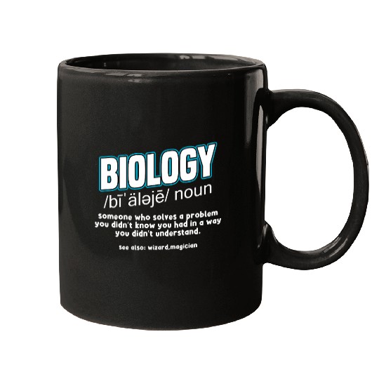 Funny Biology Definition Like A Wizard Or Magician Mugs