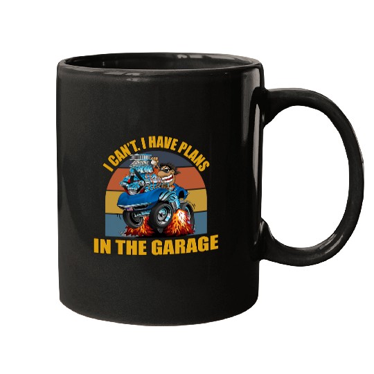 Muscle Car Mayhem Classic Car Mechanic Racing Engines Hotrod 215 Mugs