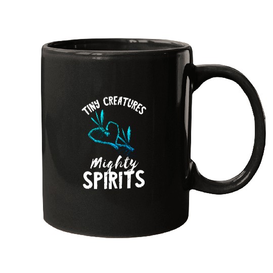 Tiny Creatures Mighty Spirits Nature Insect Dragonfly Mugs