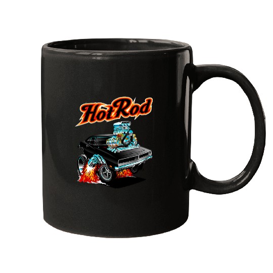 Muscle Car Mayhem Classic Car Mechanic Racing Engines Hotrod 210 Mugs