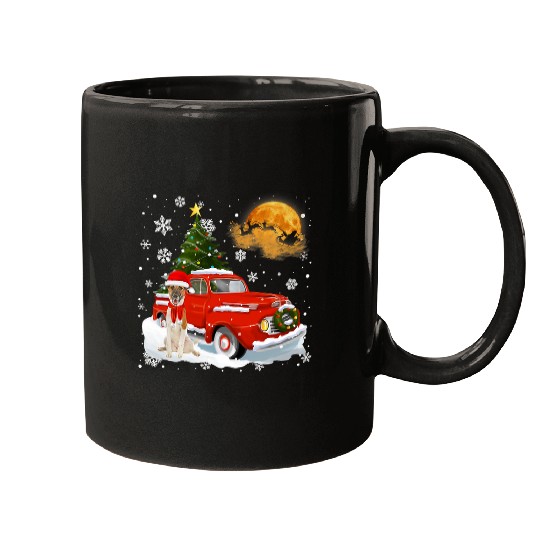Fox Terrier vintages Wagon Red Truck Christmas Tree Pajamas72 Mugs