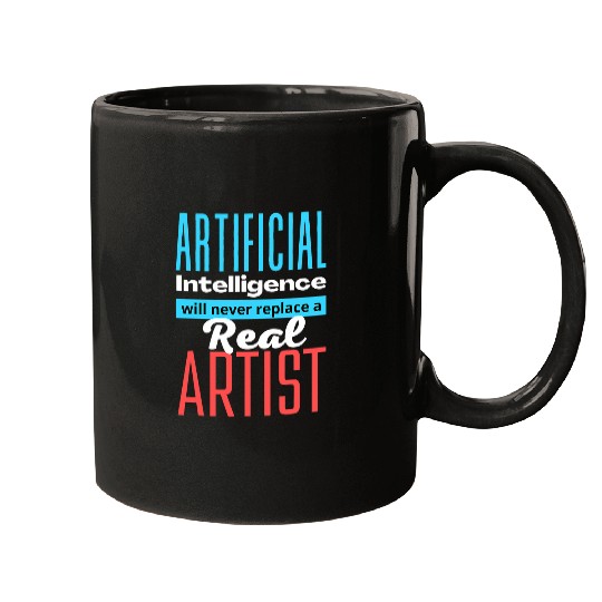 Defending the Work of an Artist AI Mugs