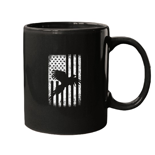 Pheasant Hunting USA American Patriotic Bird Hunter Mugs