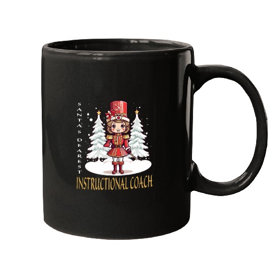 Instructional Coachs Christmas Classic Female Nutcracker Mugs
