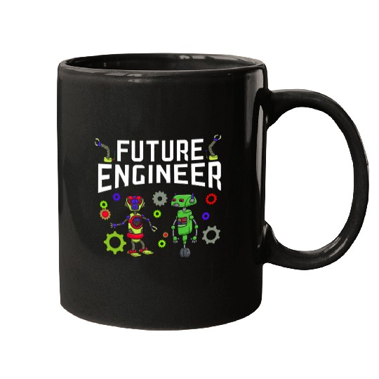 Robot Builder Robotics Engineer AI Artificial Intelligence Mugs