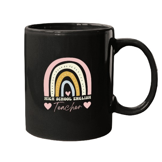 High School English Teacher women application day Mugs