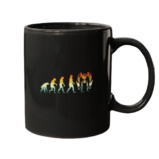 Robot Evolution Robotics Engineer Artificial Intelligence Mugs