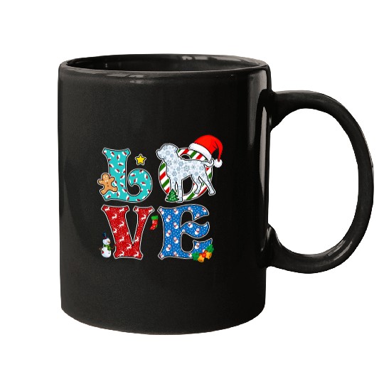 I Love Dog Greater Swiss Mountain Dog Christmas Mugs